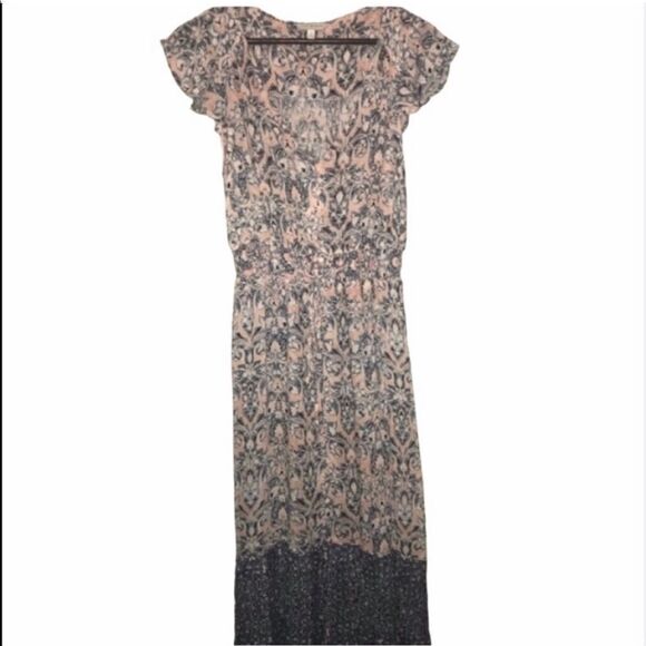 Women’s Lucky Brand Boho Floral Maxi Dress - Picture 1 of 7